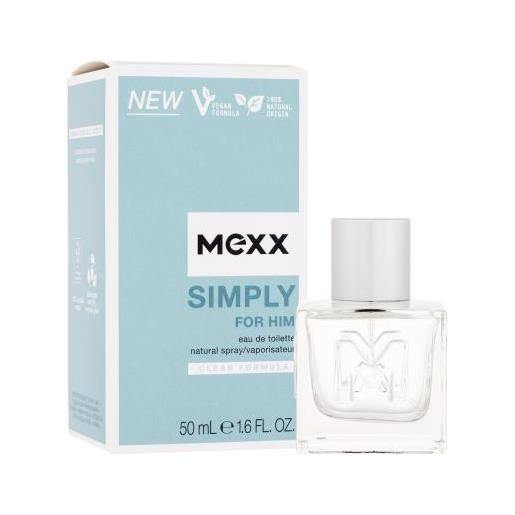 Mexx simply 50 ml eau de toilette per uomo