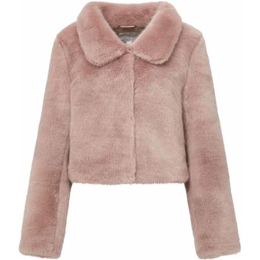 Unreal Fur giacca tirage corta - rosa
