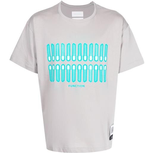 Fumito Ganryu t-shirt con stampa function - grigio
