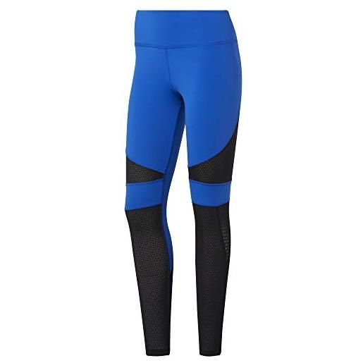 Reebok ts lux tight 2.0-cb leggings da donna, donna, fk7108, humblu, xxs