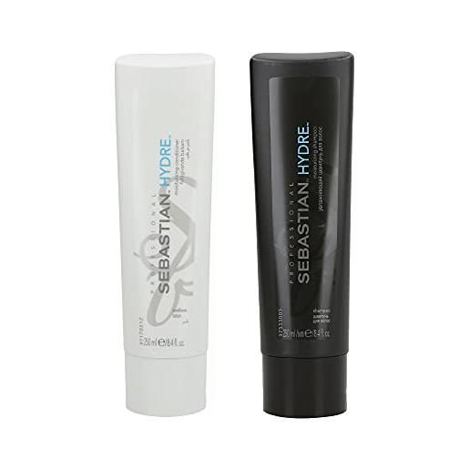 Sebastian professional hydre shampoo 250ml and conditioner 250ml duo pack by Sebastian professional