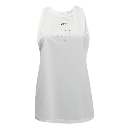 Reebok ubf perforated tank top senza maniche donna trgry1 m