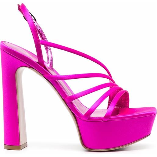 Le Silla sandali asimmetrici - rosa