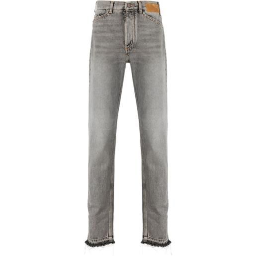 Palm Angels jeans slim - grigio