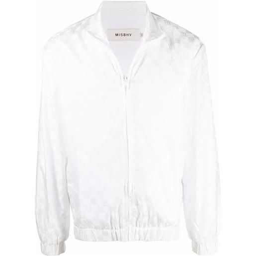 MISBHV giacca sportiva con stampa - bianco