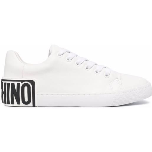 Moschino sneakers con logo - bianco