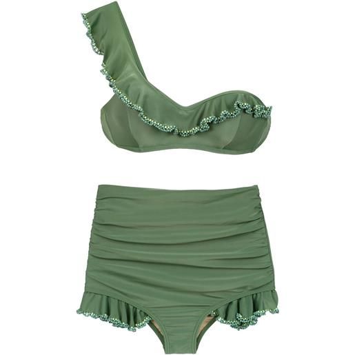 Amir Slama bikini monospalla - verde