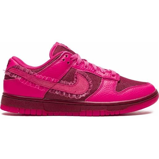 Nike sneakers dunk valentine's day - rosa