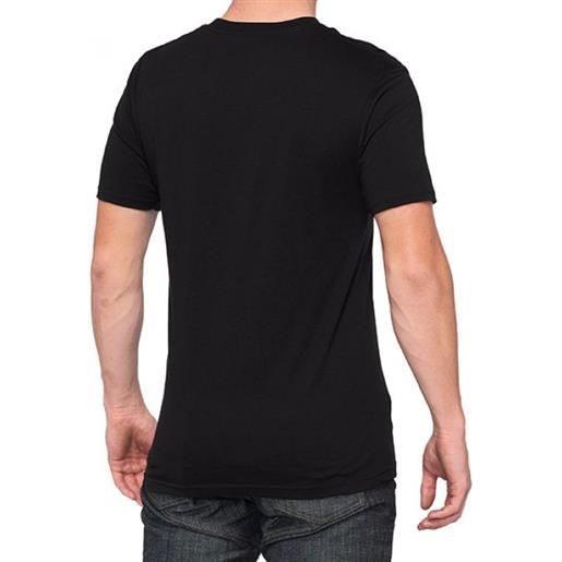 T-shirt 100% essential black (taglia l)