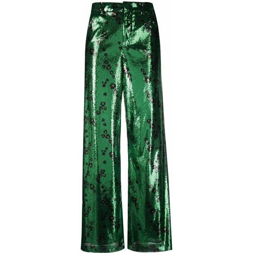 Philosophy Di Lorenzo Serafini pantaloni con paillettes - verde
