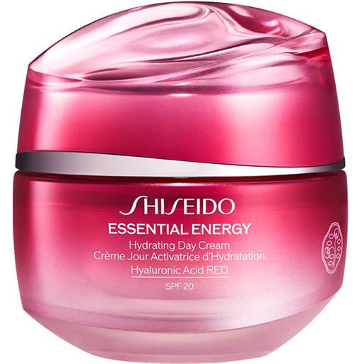 Shiseido essential energy hydrating day cream spf20 50 ml crema idratante primi segni dell'invecchiamento crema