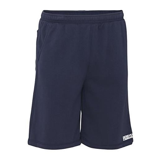 Derbystar ultimo - pantaloncini sportivi unisex, unisex, 632005, blu navy, m