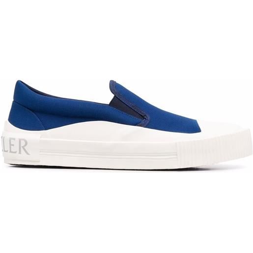 Moncler sneakers con stampa - blu