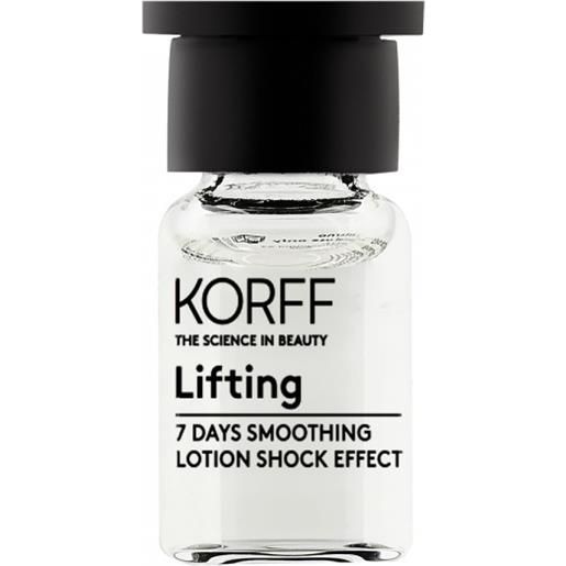 KORFF Srl korff lifting 40-76 lozione 7 giorni effetto urto levigante 7x2ml
