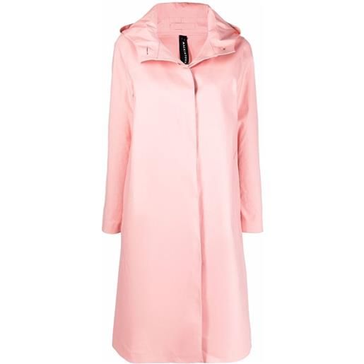 Mackintosh cappotto con cappuccio watten - rosa