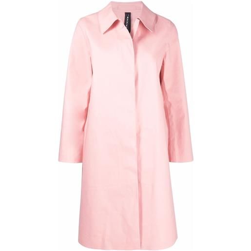 Mackintosh cappotto banton monopetto - rosa