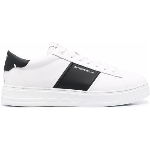 Emporio Armani sneakers con logo - bianco
