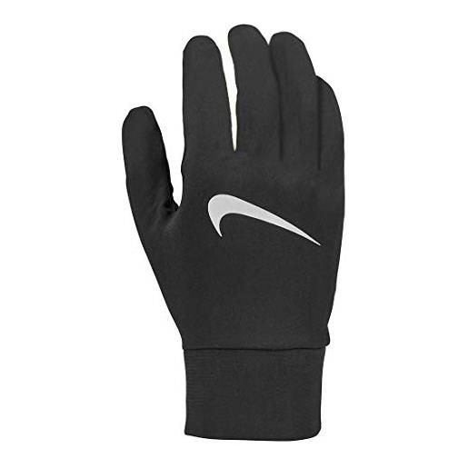 Nike lightweight tech, guanti da guida uomo, black/black/silver, xl