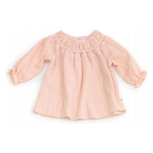 Bamboom 338 blusa con collo riccio rosa