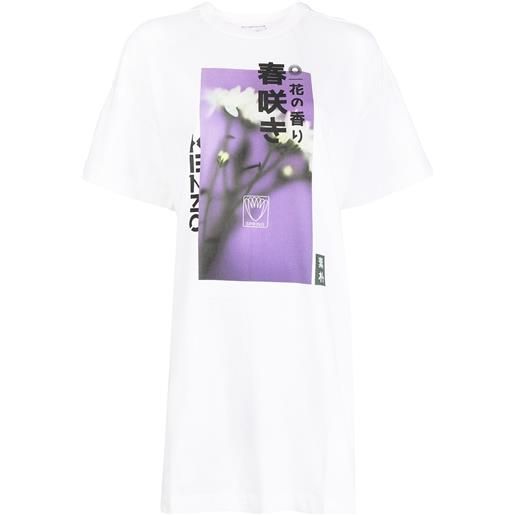 Kenzo t-shirt con stampa - bianco
