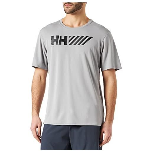 Helly Hansen lifa tech-maglietta con grafica t-shirt, lega 841, s, uomo