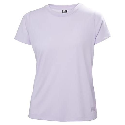 Helly Hansen w active t-shirt 2.0, 697 lilatech, xl, donna