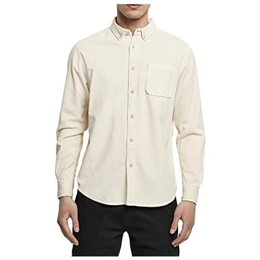 Urban Classics corduroy shirt, camicia, uomo, nero, 3xl
