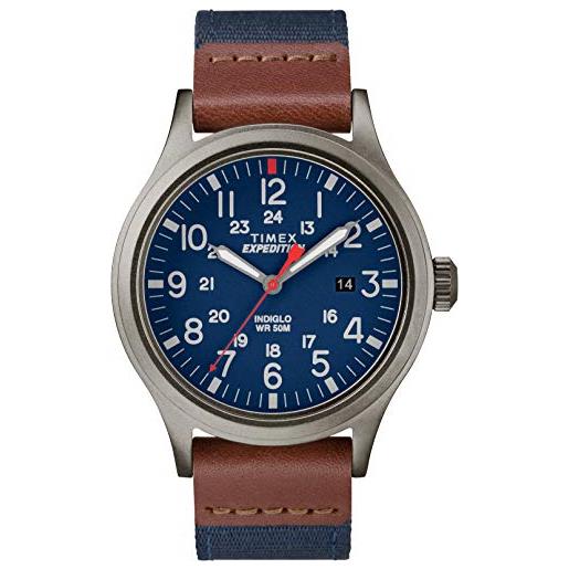Timex orologio analogico al quarzo uomo con cinturino in tessile tw4b14100