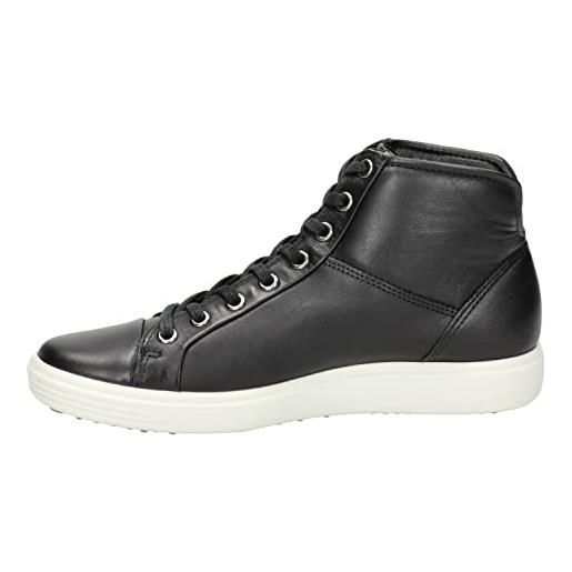 ECCO soft 7 ladies, scarpe da ginnastica alte, donna, nero (black 1001), 36 eu