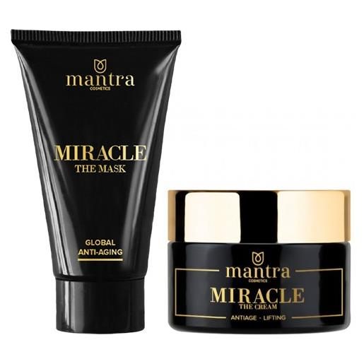 MANTRA COSMETICS mantra miracle the mask + miracle the cream