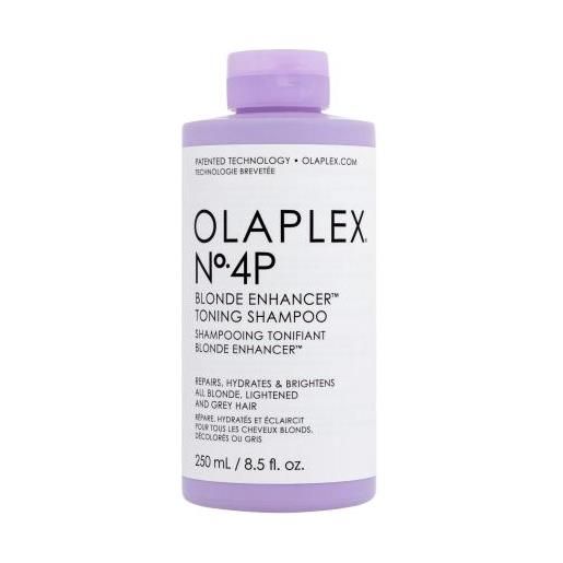 Olaplex blonde enhancer noº. 4p 250 ml shampoo tonificante e rigenerante per capelli biondi per donna
