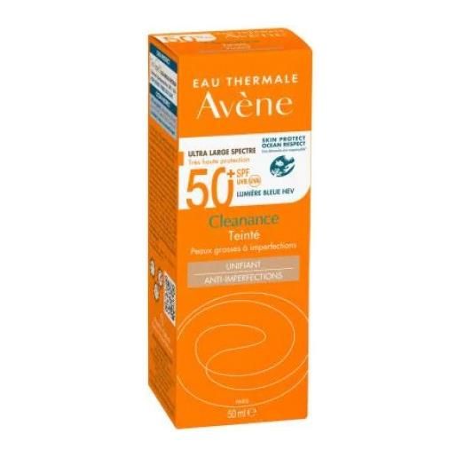 AVENE (Pierre Fabre It. SpA) avène cleanance - colorato spf50+ solare viso pelli grasse con imperfezioni 50 ml