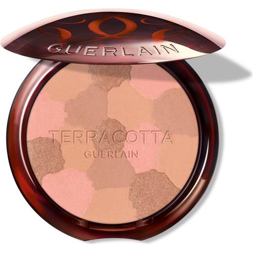 Guerlain terracotta light - la poudre éclat bonne mine naturelle - 96% di ingredienti di origine naturale 00-clair rose'