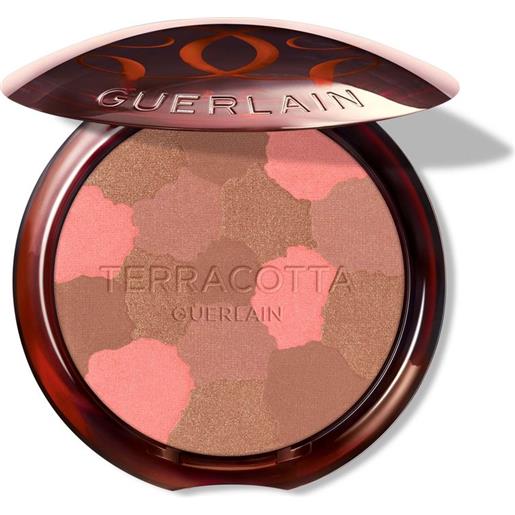 Guerlain terracotta light - la poudre éclat bonne mine naturelle - 96% di ingredienti di origine naturale 04-fonce' rose'