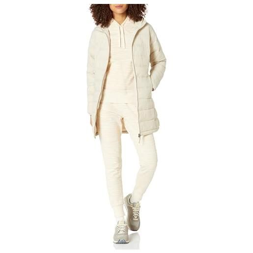 Amazon Essentials cappotto di piumino leggero impermeabile con cappuccio (taglie forti disponibili) donna, cammello, l
