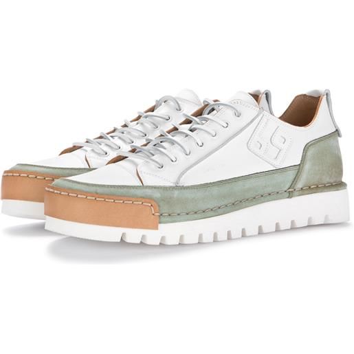 Bng real shoes | sneakers la salvia bianco verde