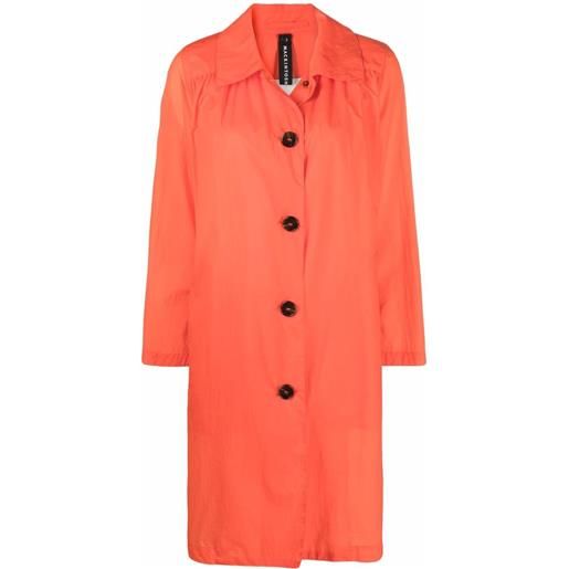 Mackintosh cappotto leggero hana - arancione