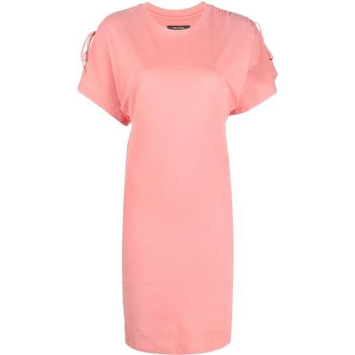 ISABEL MARANT abito modello t-shirt mini zarko - rosa