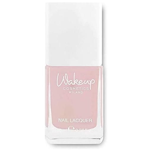 Wakeup Cosmetics Milano wakeup cosmetics - nail lacquer, smalto rosa per unghie a lunga durata dal finish brillante e dal colore pieno, colore luz