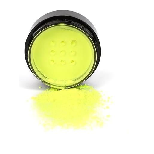 Stargazer - pigmenti in polvere occhi, colore: giallo neon, vegano. 
