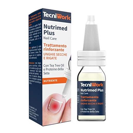 Tecniwork nutrimed plus 15 ml - trattamento rinforzante unghie secche e rigate