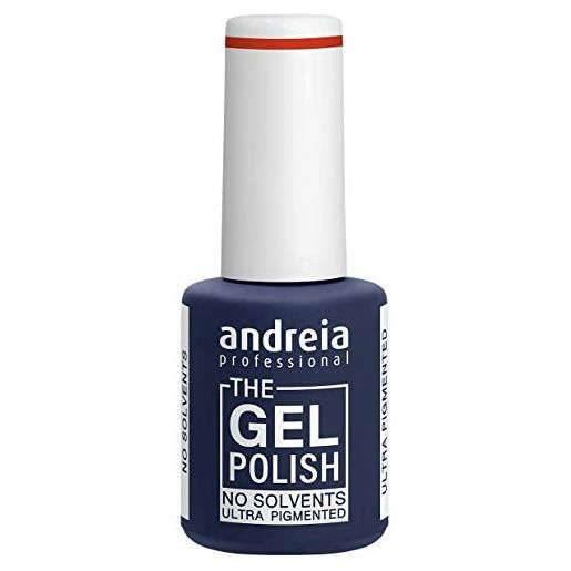Andreia professional - the gel polish - gel polish - solvente e inodore - rosso - tonalità di rosa. 