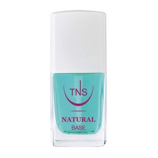 TNS cosmetics - natural base - base smalto rinforzante e protettiva, previene lo sfaldamento e la rottura dell'unghia - 10 ml