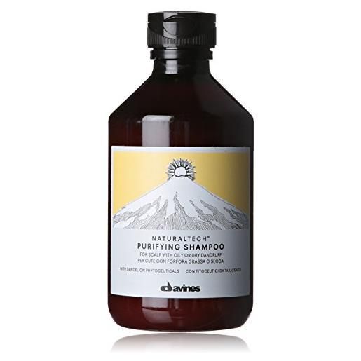 Davines shampoo, naturaltech purifying, 250 ml