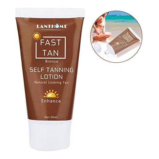 Brrnoo autoabbronzante, self lotion bronze self sun tan enhance day crema abbronzante bronzer sunscreen tan per viso e corpo