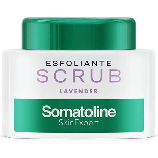 Somatoline skin expert corpo - scrub lavender esfoliante corpo rilassante, 350g