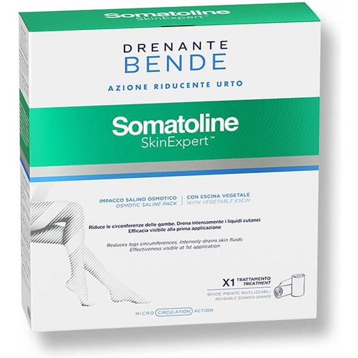 Somatoline skin expert corpo - bende drenanti azione riducente urto, 2 bende
