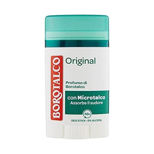 Borotalco set 6 borotalco deodorante stick 40 original fresh cura e igiene del corpo
