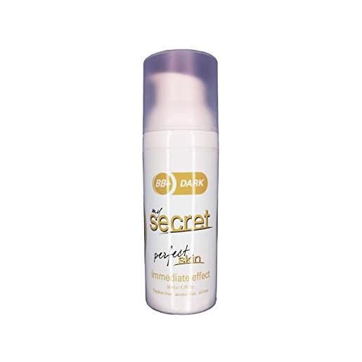 My Secret Perfect Skin - bb cream, crema colorata antirughe, idratazione profonda, agisce contro le machie e corregge le occhiaie, protegge dai raggi uv. (1x50ml) (dark)