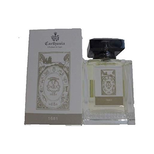 Carthusia - eau de parfum, da uomo, 1681, 50 ml, confezione da 1 (1 x 50 ml)